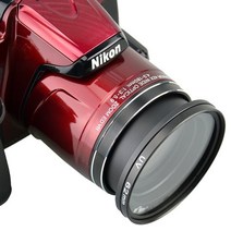 니콘 Coolpix B700 B600 P610 P600 P530 P520 P510 카메라 용 UV 필터 및 렌즈 후드 캡 어댑터 링, [02] B600