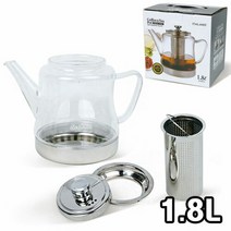 커피 티포트 중탕기 열탕기 인덕션 주전자 1800ml, 선택:1800ml, 단품