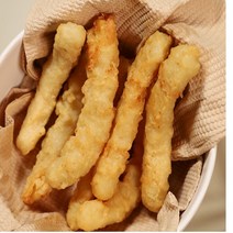 바삭한 오동통한 후라이드 통살오징어튀김 1000g, 통살오징어튀김 1000g 2팩