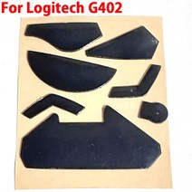 로지텍 G402 무선 마우스 화이트 블랙 미끄럼 방지 스티커 교체용 피트 스케이트 패드 판매 1 세트, 01 G402_04 10set