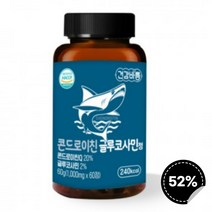 건강바름 콘드로이친 글루코사민 하루적정양 1000mg 60정, 1개