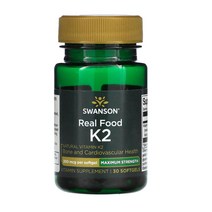 스완슨 리얼푸드 K2 비타민K 메나퀴논 30소프트젤