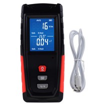 TEKCOPLUS 전자파계 EMF 검출기 전자파 측정기 전자기장 방사 LCD 한국어 취급 설명서