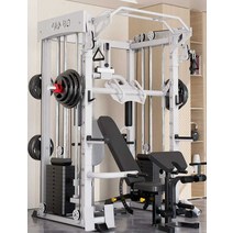 홈짐세트 헬스머신 스쿼트 스미스 풀업 다기능 운동, 기본