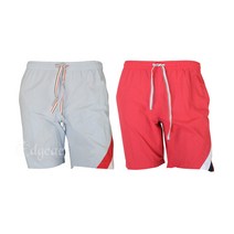 엣지애 남성 엣지애 남성 기본칼라 포인트 밴딩반바지 MCPIC8045S1