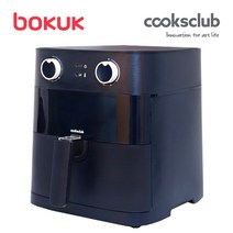 보국전자 쿡스클럽 5.5L 대용량 에어프라이어 고급형 BKP-H93AB