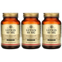 솔가 루테인 40mg 30젤 3세트