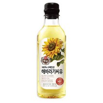 백설 해바라기유, 500ml, 4개
