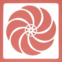 스텐실 도안 만다라 B-08-108