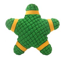 제제펫 반려동물 마린 라텍스 장난감, 그린별, 1개