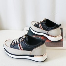 [엘카미노 레이디]제노아 소가죽 스니커즈(4cm)