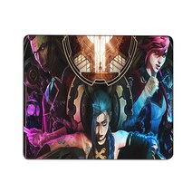 게이밍책상 pc방책상 애니메이션 마우스 패드 만화 리그 오브 레전드 Jinx 게임용 게이머 데스크 매트 키보, 22 HC004278_04 15x15cm