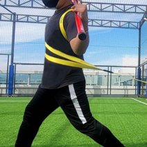 INNSTAR 스윙 메커니즘 저항밴드 야구훈련밴드, 2m(유소년 및 여성용 좁은장소)