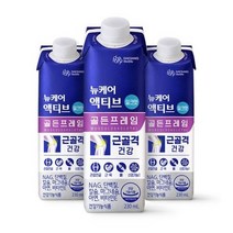 웰라이프 영양보충 대상웰라이프 뉴케어 액티브 골든프레임 밀크맛 230ml x 24팩 고단백 간식 노인식 영양균형식 체중조절, 25set