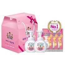 아이깨끗해 레몬 중지함 세트(250ml 2개+200ml 리필 3개), 3개