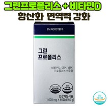 그린프로폴리스 플라보노이드 초록프로폴리스 브라질 프로폴리스 아피스, 1개, 60캡슐