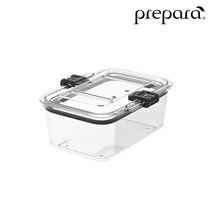 프리파라 래치락 6size 올 트라이탄 보관 밀폐용기 전자렌지 플라스틱 냉장 냉동 반찬통, 5호 1.85L (LL144), 1개, 1개