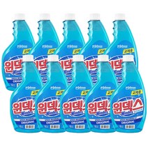 존슨 윈덱스 유리세정제 교체용, 660ml, 10개
