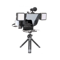 아이패드 텔레프롬프터 방송용 자막기 DSLR 기계, 휴대폰전용 패키지5번