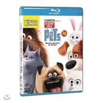 [Blu-ray] 마이펫의 이중생활 (2D+3D 2Disc 오링) : 블루레이