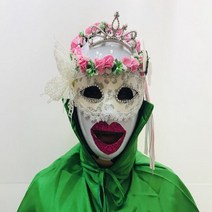 파티앤이벤트 복면가왕가면 파티가면, 03 나비부인 꽃 달았네