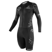 Sila 키즈 자전거 점프 슈트 긴 소매 커버롤 프로 팀 인라인 스피드 스케이팅 여름 레이스 어린이용 빠른 스케이트 바디, [05] 8-10age, [05] no cushion5