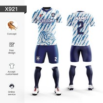 족구유니폼세트 족구복 축구단체복 남성 축구 유니폼 승화 착용 훈련 셔츠 사용자 정의 팀, [09] S, [03] WOX921