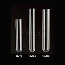 CITOTEST 플라스틱시험관 투명시험관 12X75mm튜브 500개