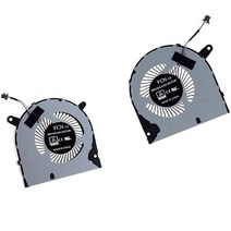Deal4GO DC 5V/0.5A 우측 GPU 쿨링 팬 160GM 0160GM FLLJ DFS5K12214161B 델 G3 3590 G3 3500(i7 9세대) P89F 게이밍 노, CPU w/ GPU Cooling Fan set