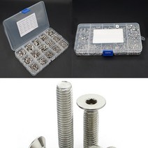 접시머리 육각렌치 볼트 너트 500개 세트