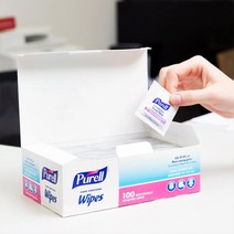퓨렐 휴대용 손세정제 100매, 1박스