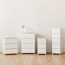 [결제단쿠폰3%] 룸앤홈 데일리 서랍장 3/4/5단, 5단/M (W 340mm)