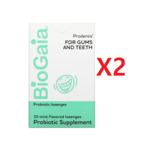바이오가이아 프로덴티스 구강 유산균 민트 사탕 30정 2개