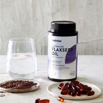 멜로즈 유기농 식물성 오메가 /아마씨유 오메가3/ 플렉씨드 오메가3 1000mg 250정 MELROSE ORGANIC FLAXSEED OIL 250C