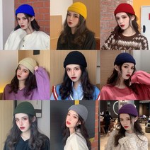 쇼미코리아 핑크몬스터 남여공용 가을 겨울 컬러풀 비니(10color)