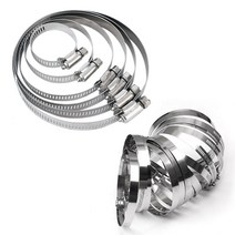 올스텐반도 나비호스밴드 클램프 수도꼭지 연결나사조임, 나비호스밴드(중)