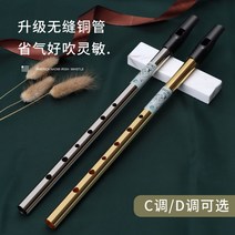 아이리쉬 휘슬 C톤 D톤 틴휘슬 스트레이트 플룻 입문, [실버D톤] + 기프트 패키지