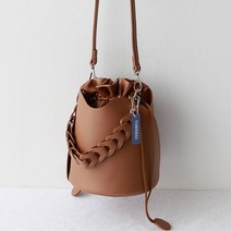 세련된 원통 스타일 트렌 버킷백 여성 숄더백 가방