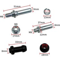 유압실린더 브레이크 캘리퍼 수리 키트 오토바이 유니버설 프론트 캘리퍼스 키트 crf kxf rmz yzf 먼지 자전거 브레이크 하부 키트, 한세트