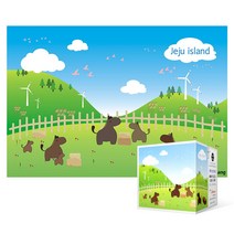 108피스 직소퍼즐 - 제주 말목장 (미니), 본상품선택, 1, 본상품선택