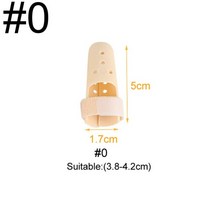 tcare 1piece finger splint brace 조절 가능한 손가락 지지대 손가락 관절염 관절 손가락 부상 중괄호 통증 완화, 크기-0