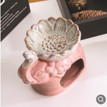 빈티지 램프 아로마 전자 오일 램프 디퓨저 버너 테라피스트 오일 버너 조명 레트로 티워머 침실용, J
