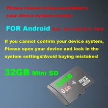 GPS 네비게이션 안드로이드 Wince 윈도우 CE 6.0/안드로이드 OS 32GB 마이크로 TF 맵 카드, 03 For Android 8.010