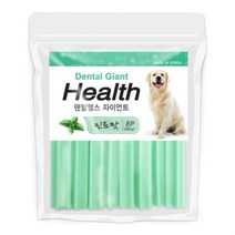 굿템 푸들 자이언트 애견덴탈껌 치석제거껌 민트맛 8p 애완견 먹이 반려견 개 포메리안 껌, For▶본본품★º