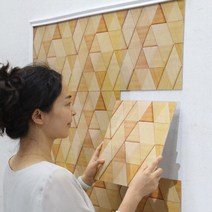 DIY 돌 패턴 자체 접착 벽지 방수 타일 벽 스티커 홈 인테리어 주방 거실, 30x30cm, 02 JQZ702