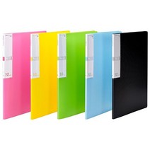 미령문구 10매 518 크리어파일 5개입 1세트 무료발송, 검정5개입