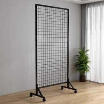 접이식 전시 파티션 미술작품 학예회 이동식 전시대, 개당 폭 1x1.7m (3개 1세트)