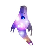 귀여운 인형 할로윈 공기 덕트 LED 빛나는 유령 펜던트 파티 얼굴 그리기 장소 레이아웃 소품, 01 devil  with a light_01 큰