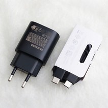 충전기 아이폰 C타입 무선 오리지널 삼성 S21 S20 5G 25w 충전기 초고속 충전 Usb C Pd PPS 갤럭시 노트 1, 06 Black EU set no box