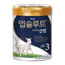 매일유업 앱솔루트 플래티넘 산양 3단계 분유, 750g, 4개